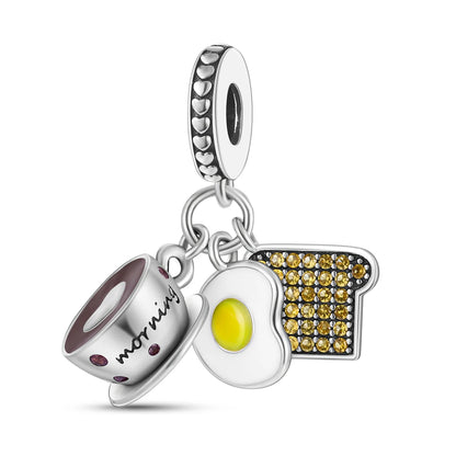 925er Silber vergoldete baumelnde Charms-Perlen für Original-Armbänder, DIY-Modeschmuckherstellung