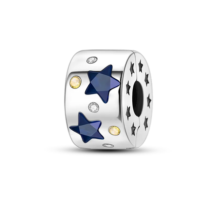 Silberverschluss, 925er-Sterlingsilber, CZ-Pflaster-Clip-Charms, Gänseblümchen-Perlen, Stopper, Sicherheitskette, passend für Original-Armreif, Schmuck-Clip