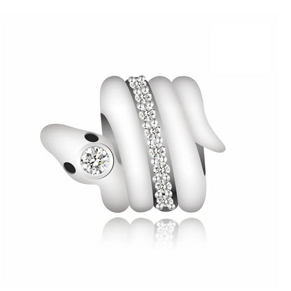 Tier-Serie, 925er-Sterlingsilber, Qualle, Pfau, Schildkröte, Kaninchen, Frosch, Charm, passend für DIY-Armbänder, Halsketten, Geschenke für Kinder