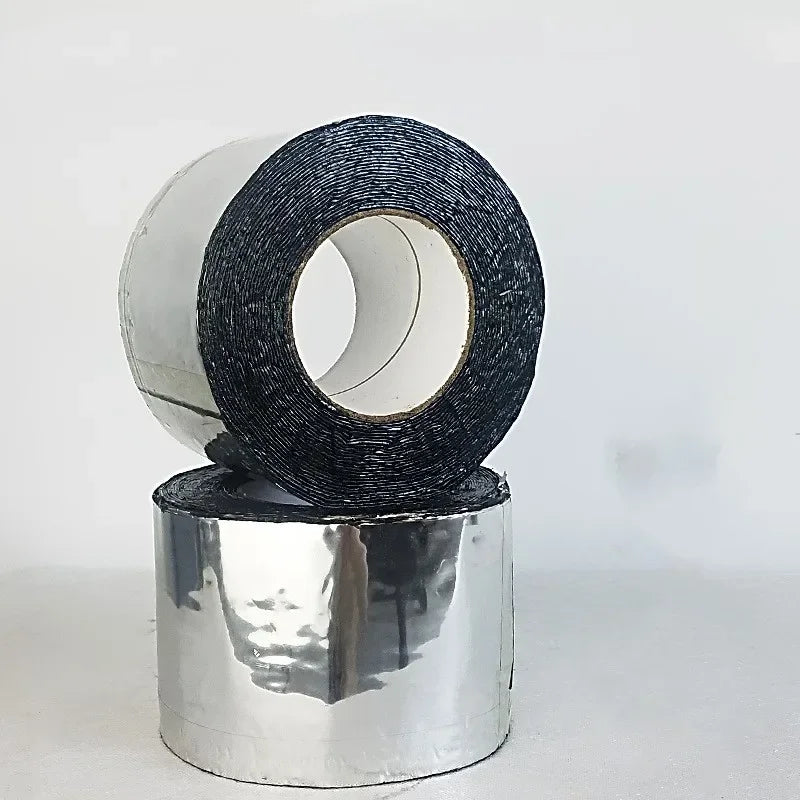 Wasserdichtes Klebeband, hohe Temperaturbeständigkeit, Aluminiumfolie, verdicktes Asphaltband, Wand, Pool, Dach, Riss, Kanal, Reparatur, versiegeltes Selbstband