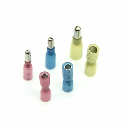 50 Stück Wärmeschrumpf-Kabelverbinder, Weiblich und Männlich, Elektrische Drahtverbinder, Crimpklemmen 10-22AWG, Wasserdicht