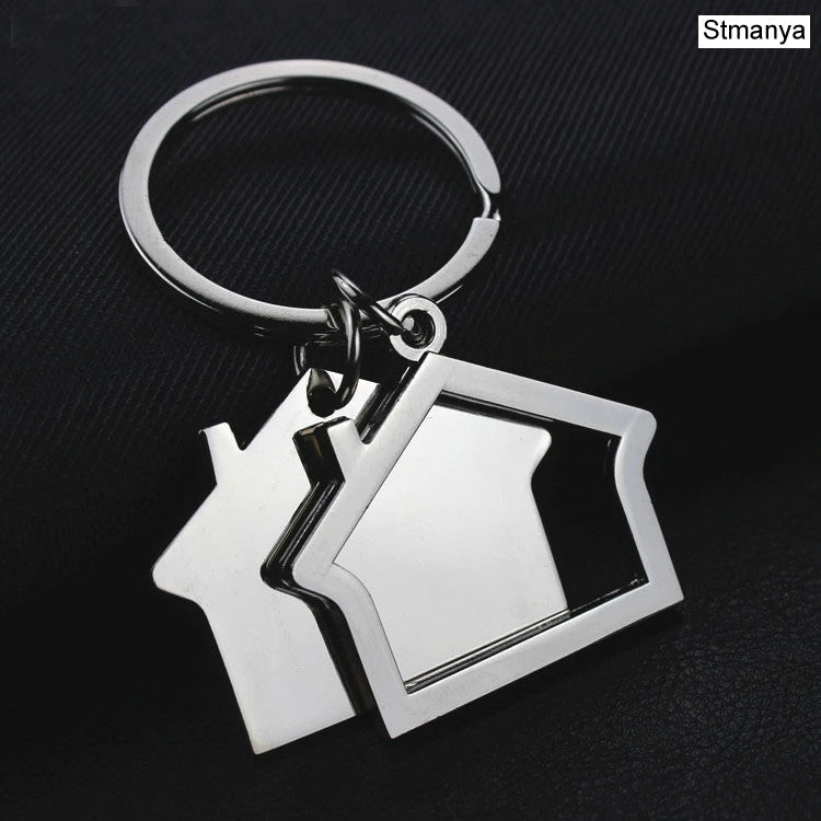Neue Männer Nette Cartoon Haus mit Fenster schlüsselbund frauen nette schlüssel kette Tasche charme für party beste geschenk Schmuck K2007