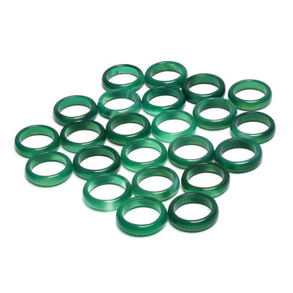 Natürliche Achat Ringe Frauen Edlen Schmuck Zubehör Echte Brasilianische Achat Stein Bunte Ring Für Freundin Mutter Geschenke