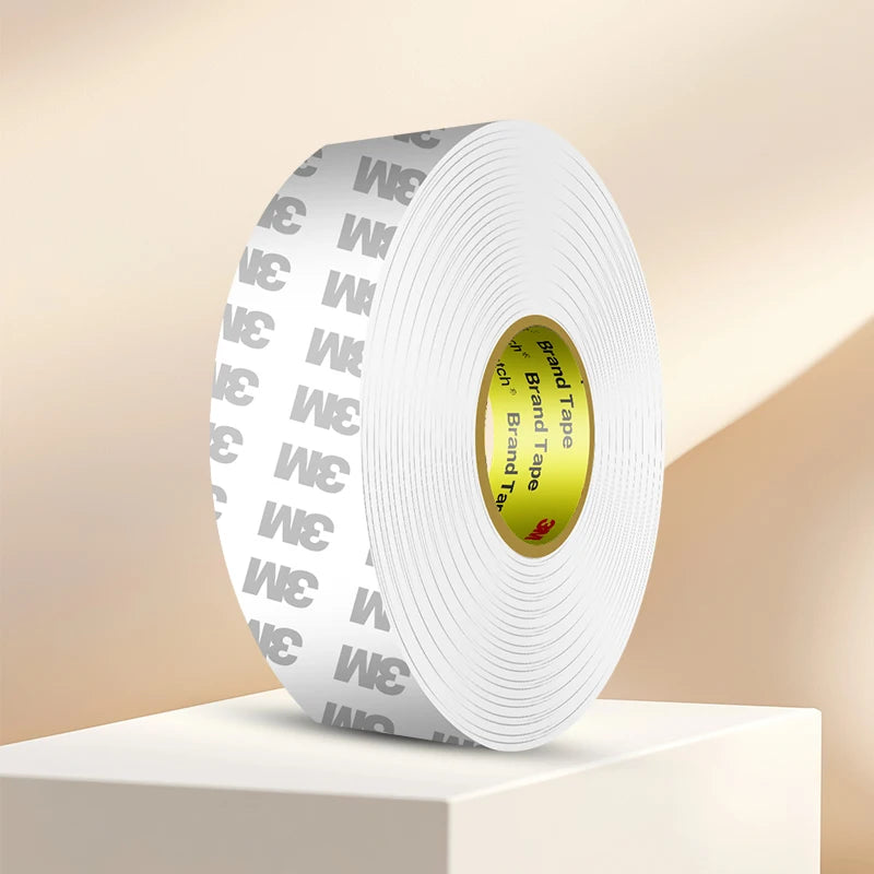 3M CIP66 PE-Schaum Doppelseitiges Klebeband 1MM Dicke Weiß Hochhaftend für Automobil und Haushalt Starkes Wasserdichtes Band