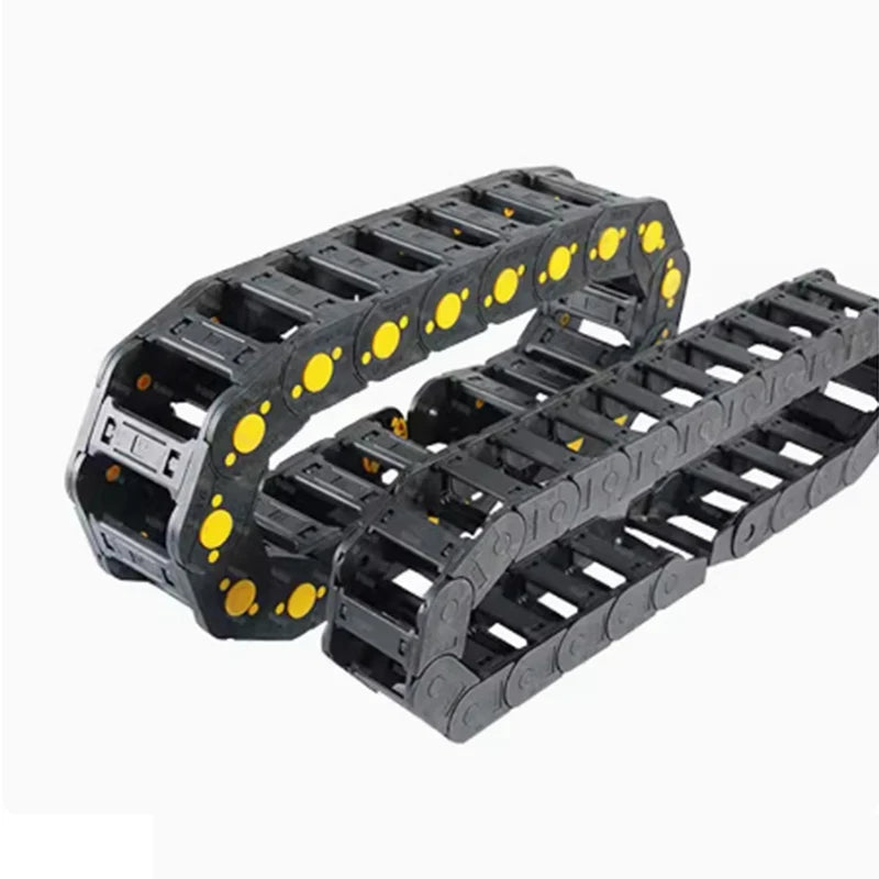 Kabelkette 25*25 38 50 57 77 103mm Brückentyp Schleppkette Kunststoff-Schleppkette für CNC-Graviermaschinen ﻿