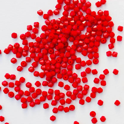 100pcs 4mm glänzende facettierte österreich Kristall perlen Bicone Perlen lose Spacer Perlen für Schmuck machen DIY Armband Halskette Anhänger
