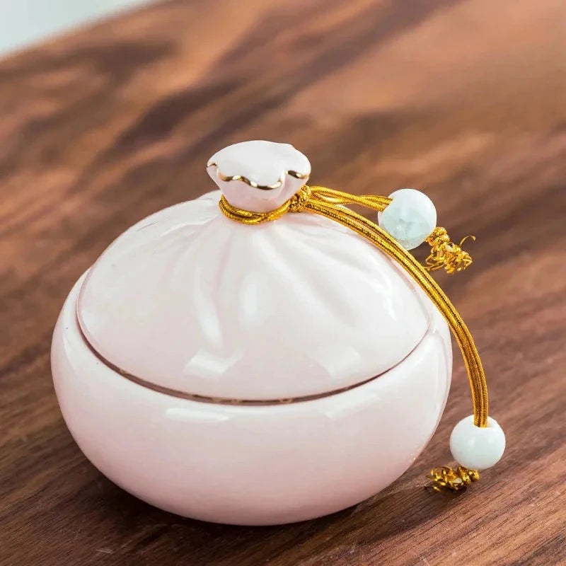 Ceramic Pet Urns Cremation Hamster Personalized Ashes Container Cat Dog Funeral Burial Coffin Relics Deceased Pet Souvenir