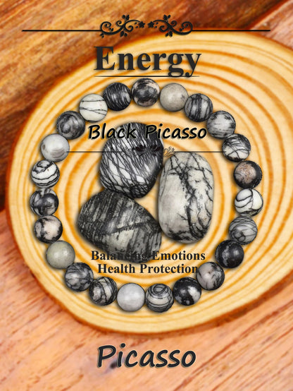 Natural African Bloodstone Beads Bracelet For Courage Protection Grounding Strength Energy Healing & Good Luck Vitality Jewelry