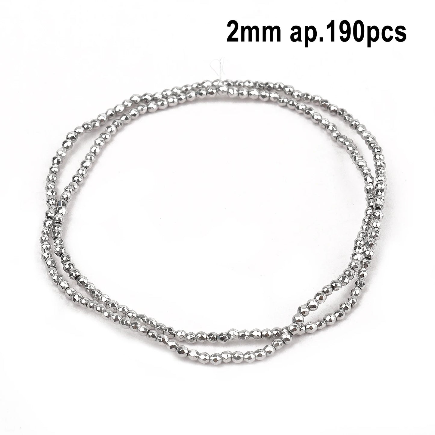 Großhandel AAA Rhodium Hämatit Perlen Charms Herz Stern Rohr Facettierte Runde Unregelmäßige Geometrische Form Perlen Für Schmuck Machen