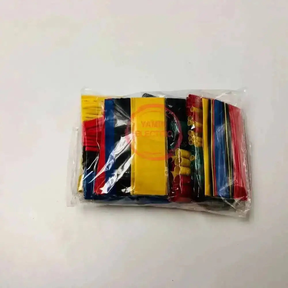 328 teile/satz Sleeving Wrap Draht Auto Elektrokabel Rohr Kits Schrumpf schlauch Schlauch Poly olefin 8 Größen gemischte Farbe