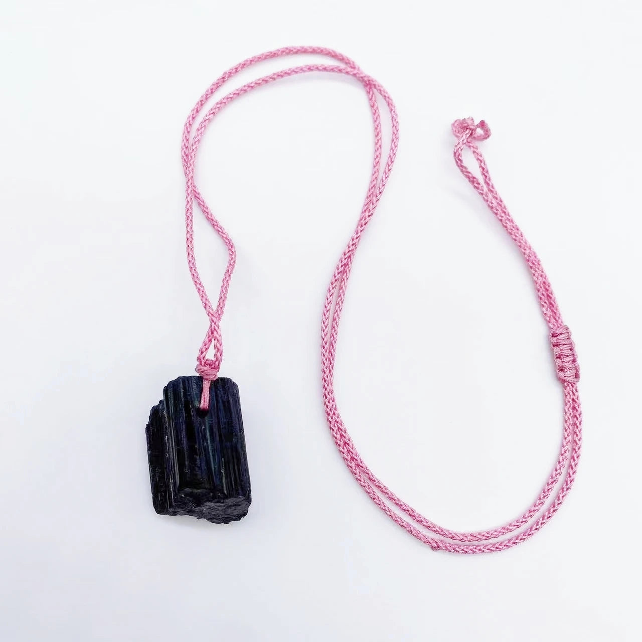 Natürliche Kristall schwarz Turmalin Stein Anhänger Halskette Mode Persönlichkeit Schmuck Heilung rohen Edelstein unregelmäßige Form Geschenk