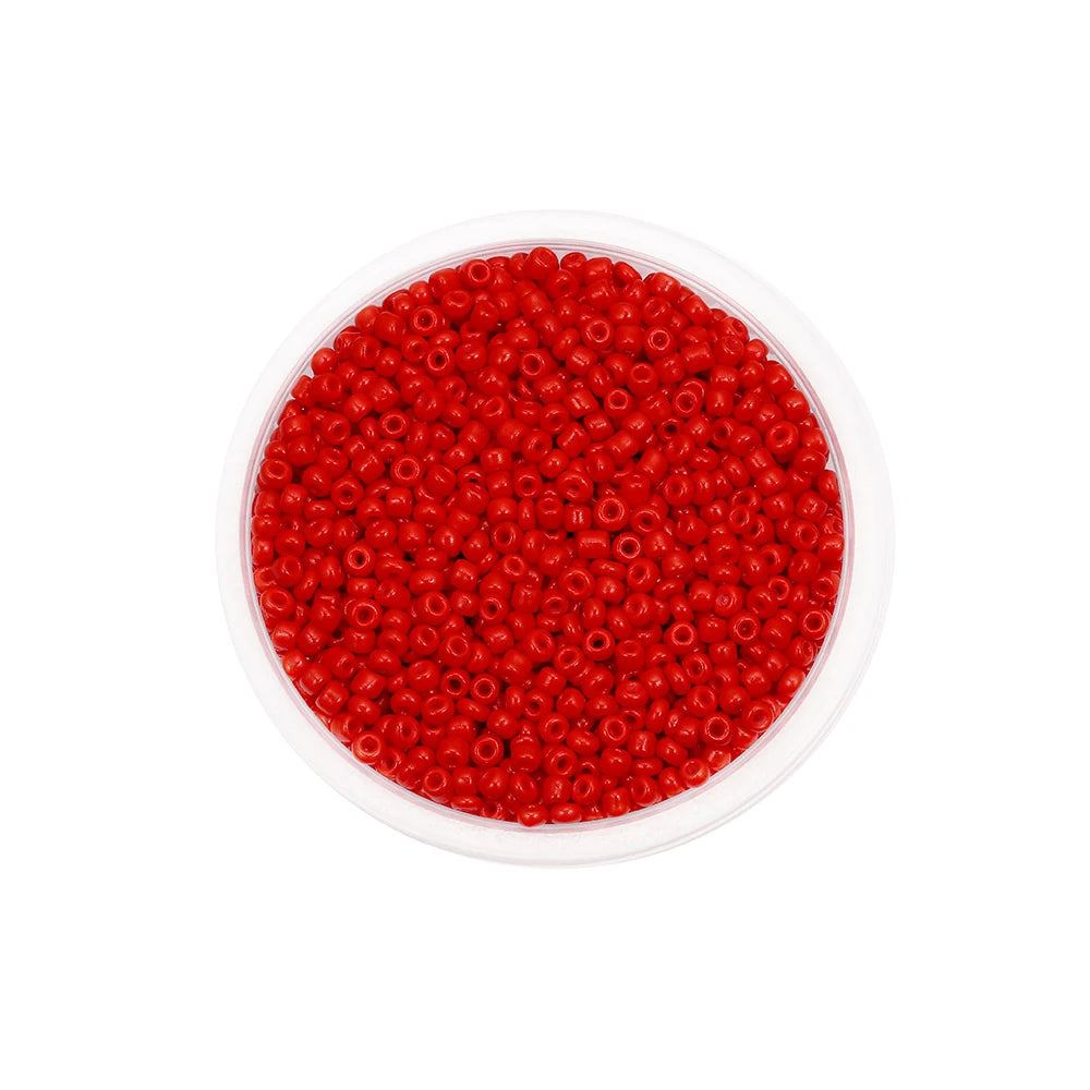 300/600 Stück 3/4 mm Charm-Glasperlen, tschechische Rocailles, kleine runde lose Perlen für DIY-Schmuckherstellung, Ohrringe, Armbänder, Großhandel