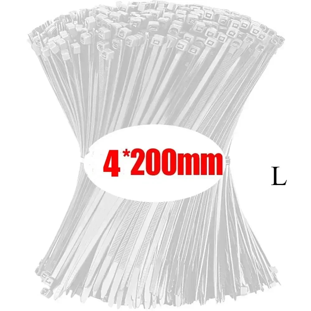 Kabelbinder, wiederverwendbare Kunststoff-Flanschbinder, Kabelbinder aus Kunststoff, Nylon, Kabelbinder, Organizer, Klemme, selbstsichernd, Bürodraht, Reißverschluss, Großhandel