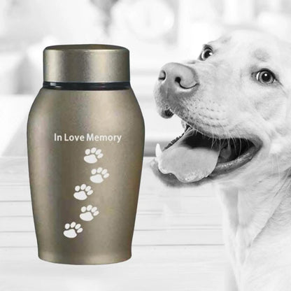 Cremation Memorial Urn, Unforgettable Loose Memorial Urn for Pets, Gift, Funeral, Cremation Urn, Storage, Pet Urns for Dogs, Ashes, Keeps Memories