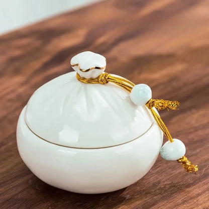 Ceramic Pet Urns Cremation Hamster Personalized Ashes Container Cat Dog Funeral Burial Coffin Relics Deceased Pet Souvenir