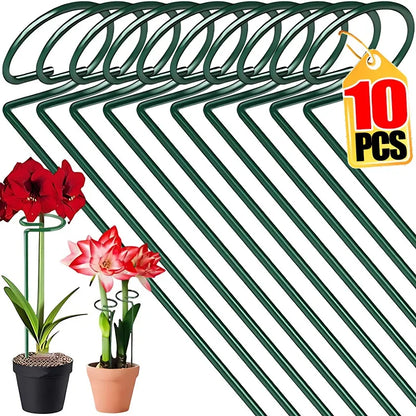 35/45/55 cm Gartenstütze Pfahlring Metall Gartenpflanzenstütze Einzelstamm Strauchhalter für Pflanzen Rose Blumen Gemüse Rebe