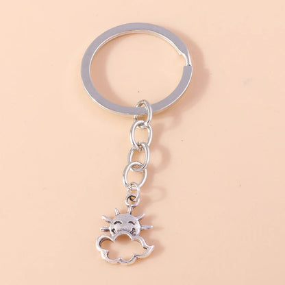 Retro Truthahn Glück bösen Blick Schlüssel bund Edelstein Kristall Schlüssel ring Anhänger für Auto Schlüssel halter Handtasche Dekor DIY Schmuck Geschenke