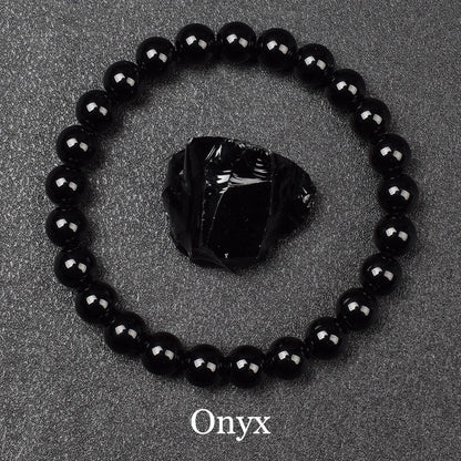 Natürliche Goldene Obsidian Stein Perlen Armband Männer Frauen Goldene Licht Regenbogen Obsidian Rohstein Runde Perle Natürliche Energie Schmuck