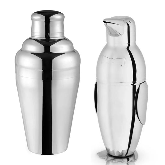 550/750 ml Edelstahl Cocktail Shaker Cocktail Mixer Wein Martini Trinken Boston Shaker Party Bar Werkzeuge Barkeeper Shaker