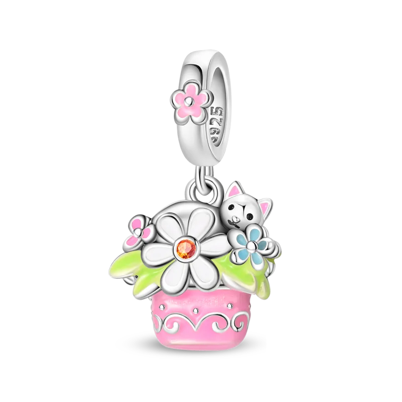Neue Original 925 Sterling Silber Tier Serie Charms Nette Capybara Elefant Katze Anhänger Perlen Fit Armband DIY Schmuck Kennzeichnung