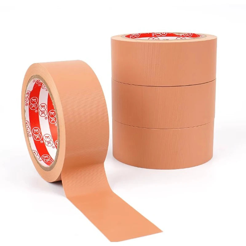 Messerfreies Klebeband aus PVC, leicht zu reißen, ohne Restkleber. Starke Viskoseverpackung, wasserdichtes Schutzband