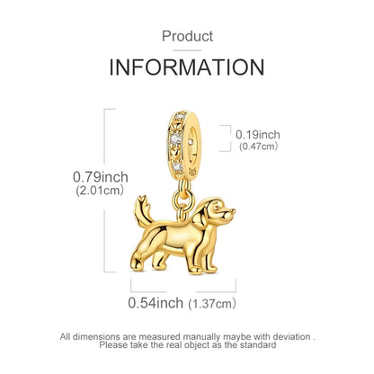 925 Silber Charms Perlen Goldenes Kreuz Krone Wal Schmetterling Anhänger Fit Original Armband Halskette Frauen Schmuck DIY Geschenke
