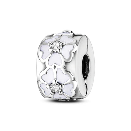 Blumen-Charms aus 925er Silber, Sonnenblumen-Tulpen-Anhänger, passend für Original-Pan-Armbänder zur Herstellung von Schmuck