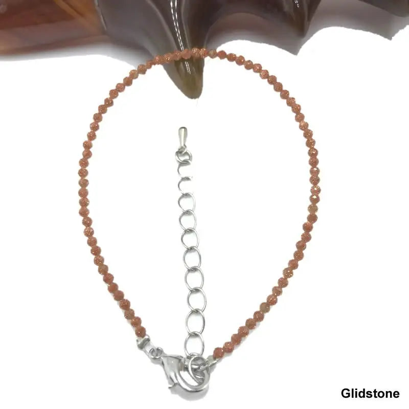 High Quality Natural Stone 2-3mm Handmade Micro Faced Beads Women's Agate Crystal Zircon Bracelet Jewelry Gift