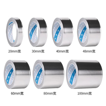 Aluminiumfolienband, wasserdichte Wärmedämmung, Hochtemperatur-Zinnfolienreparatur, auslaufsicheres, selbstklebendes Dichtungsband