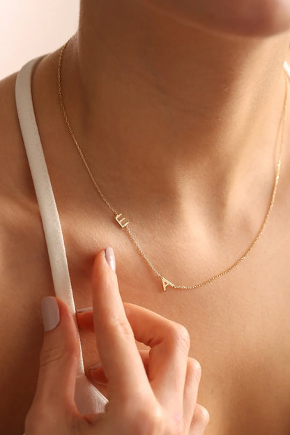 Lemegeton Personal isierte erste Halskette Edelstahl Schmuck A-Z Brief Anhänger mit Haustier Pfote Klee Symbol Halskette Geschenke