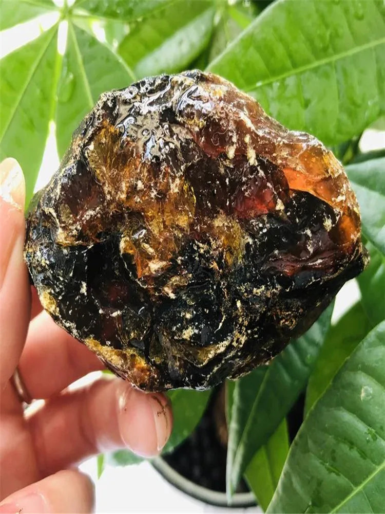 Heiß! !Natürliche Bernstein-Kristall-Edelstein-Kollektion aus rohem Stein, Mineralproben, heilende Heimdekoration
