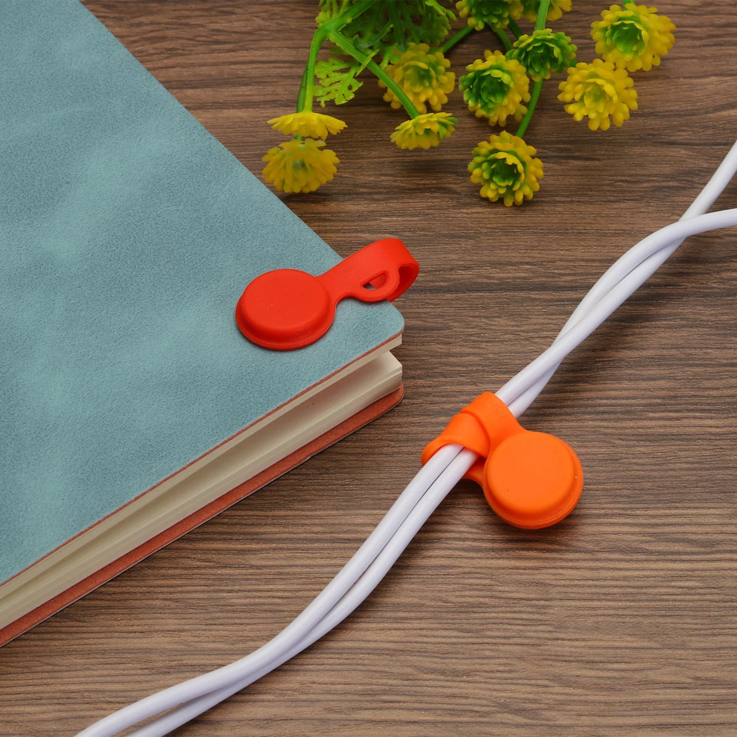 10 Stück Magnet kabel clips 2,8 Zoll x 0,6 Zoll Magnet kabel Organizer Kabelbinder wieder verwendbare Kabelbinder für das Küchen büro zu Hause
