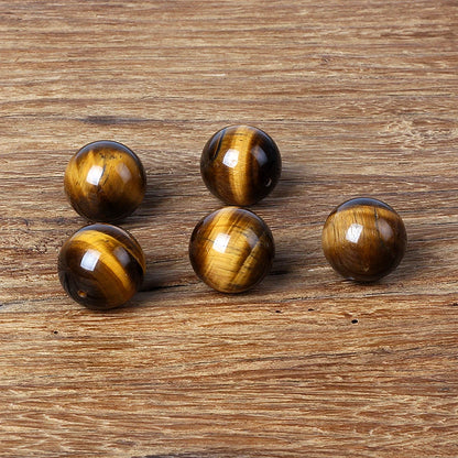 4–20 mm natürliche gelbe Tigerauge-Perlen, 5A+, rund, lose Abstandshalter für DIY-Armband, Schmuckherstellung, Zubehör, 5 Stück