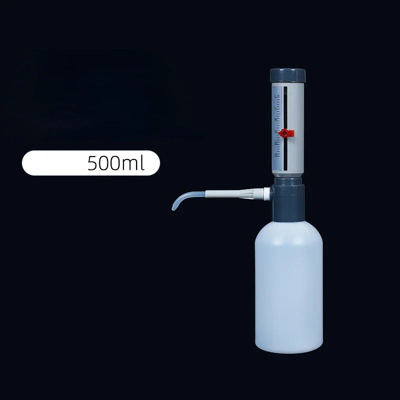 Laborflaschen-Top-Spender, Spender 0–25 ml, Hülse, verstellbarer quantitativer Separator