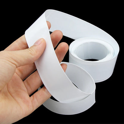 Weißer PVC-Schrumpfschlauch, Breite 17 mm ~ 200 mm, wasserdicht, isoliert, für 18650-Akkupacks, Kabelschutz, Schutzhülle, Folienhülle