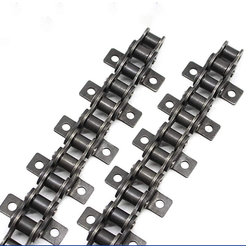 1PC 1,5 Meter 06B Short Pitch Rollenkette Single Double Bend Ear Straight Industrial Drive Single Row für Enhanced Efficiency