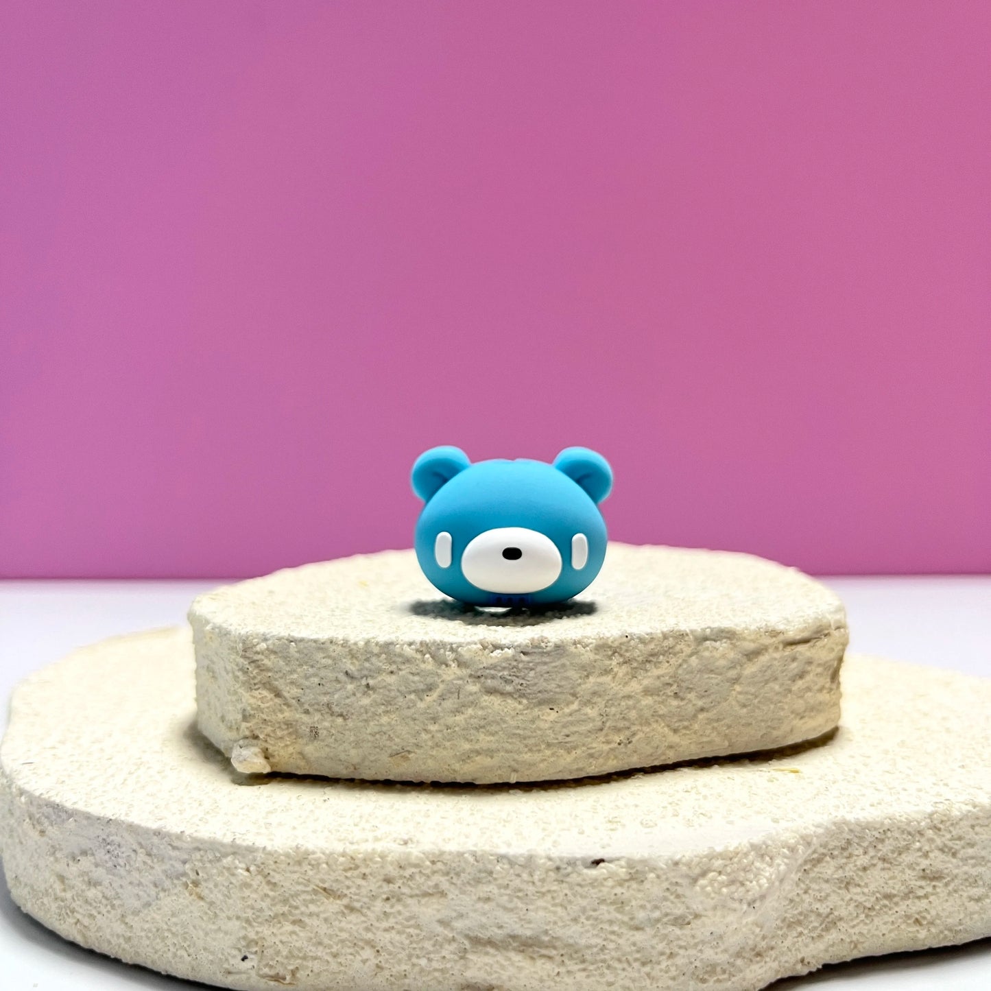 Leuchtender Kawaii Bär Datenkabelschutz Anti-Bruch Cartoon Ladekabelschutz für iPhone Android