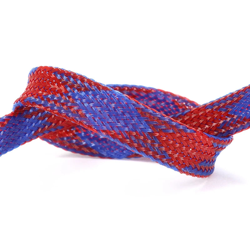 2/5/10M 2mm-20mm Flexibler Kabelschutz für Auto/Elektrische Kabel, Abrieb- und Hitzebeständige PET-Geflechtschutzmanschette