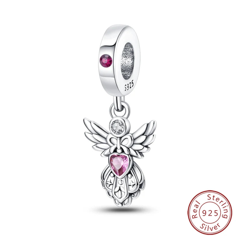 Passend für Qikaola 925 Original-Armbänder, blauer Zirkon, Eule, leuchtende Meeresschildkröte, Oktopus, 925er Silber, Charms, Perlen, DIY, Geburtstag, Schmuck, Geschenk