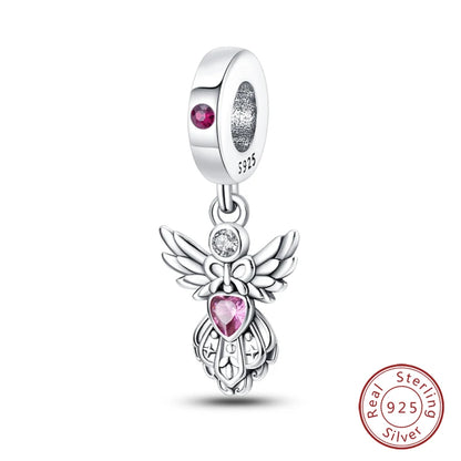 Passend für Qikaola 925 Original-Armbänder, blauer Zirkon, Eule, leuchtende Meeresschildkröte, Oktopus, 925er Silber, Charms, Perlen, DIY, Geburtstag, Schmuck, Geschenk
