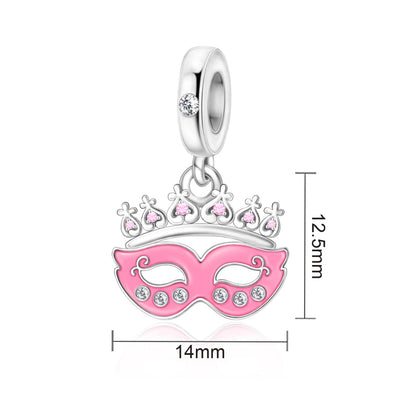 Charm-Anhänger aus 925er-Sterlingsilber mit Oktopusperlen und Stammbaum und Herz, passend für Schlangenarmband, Boutique-Halskette, rosa Anhänger, Geschenk