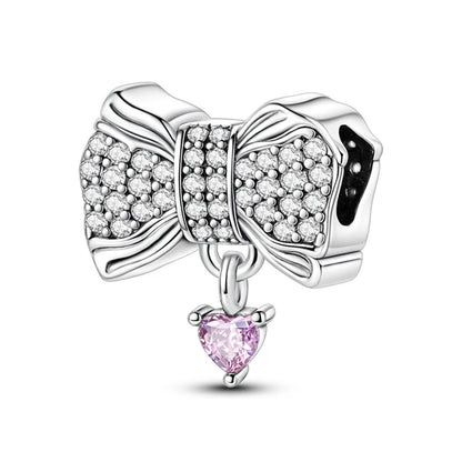 Heißer Verkauf Charms Perlen 925 Sterling Silber Farbe Bogen Kreuz Lebensbaum Perlen Fit DIY Original Armreif Charme Anhänger Schmuck