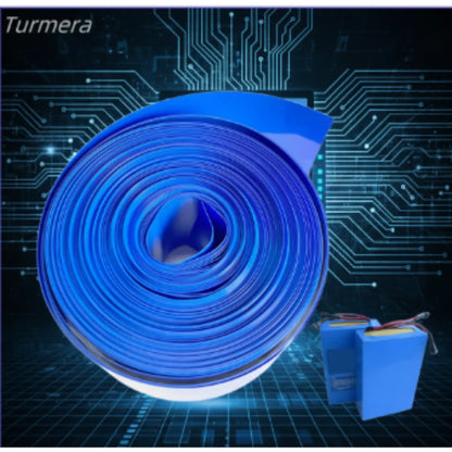 1 Meter PVC von 18650 Akkus, Kabelhülse, Schrumpfschlauch in mehreren Größen, blauer Schrumpfschlauch, isolierter Schrumpfschlauch für die Produktion