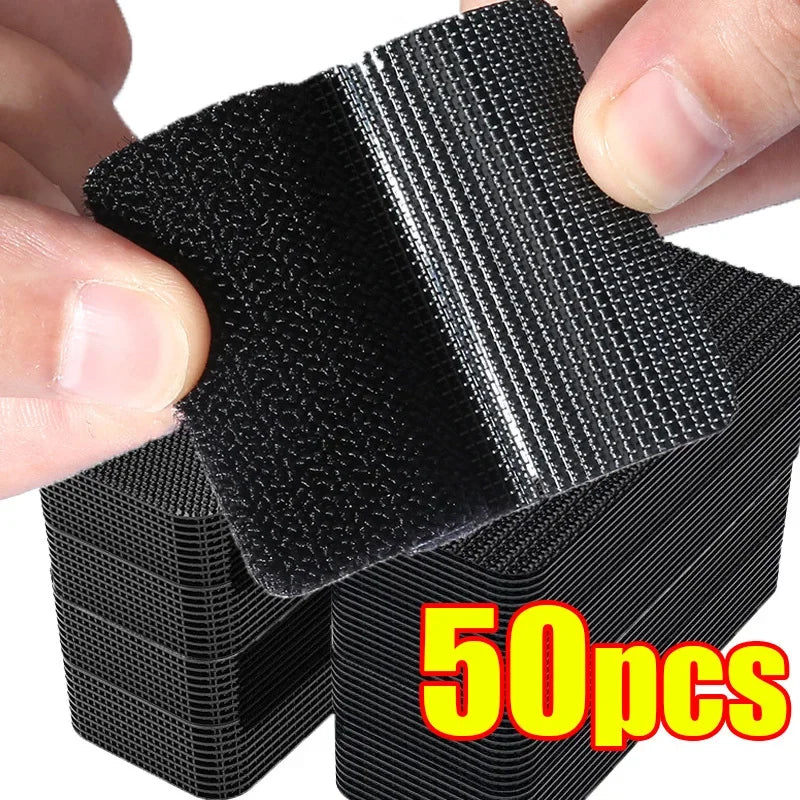 Sehr stark klebendes Klettband, selbstklebendes, doppelseitiges Klettverschlussband, Kabelband, Super-Klettverschlussband
