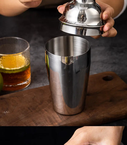 6/9 stücke Edelstahl Cocktail Shaker Bartending Werkzeuge Barkeeper Kit Martini Sharker Trinken Mixer Set Mit Lagerung Tasche
