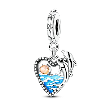 925 Silber Charms Original Design Blaue Augen Zirkon Katze Hund Perle Herz Charme DIY Fit Armband Für Frauen Hochzeit Schmuck Geschenk