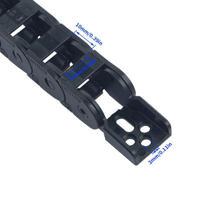 Schleppkette für Creality K2 Plus, offene Schleppkette, Brückentyp, Kabeldrager, 3D-Drucker, verbesserte Teile für K2 Plus