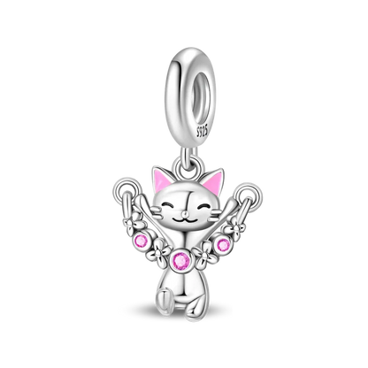Neue Original 925 Sterling Silber Tier Serie Charms Nette Capybara Elefant Katze Anhänger Perlen Fit Armband DIY Schmuck Kennzeichnung