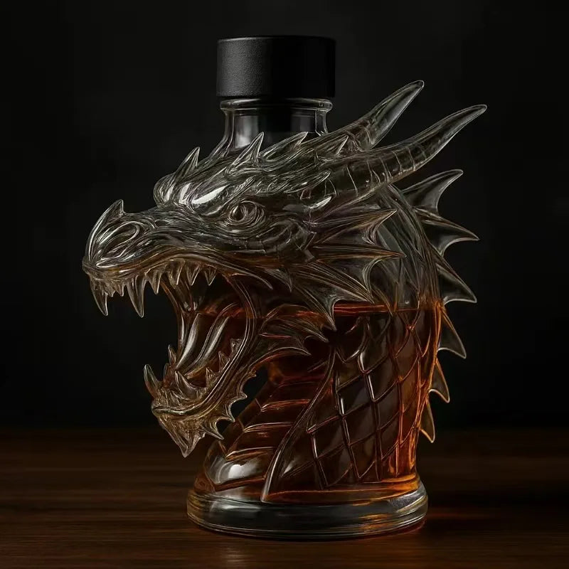 Tap Design Whiskey-Dekanter, Neuartiger Likörspender für die Hausbar, Stilvoller Whiskey-Behälter für Scotch und Bourbon, Ideal