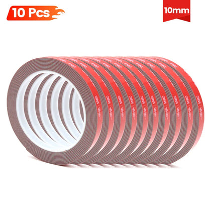 3M VHB 5611 Doppelseitiges Klebeband 1,1mm Hochhaftendes Acrylschaum-Klebeband Wasserdicht und Hitzebeständig bis zu 93°C °   Anpassbare Breite und Länge Speziell für die Befestigung von Autospoilern